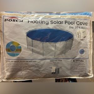 floating solar pool cover dia 10 foot around By Posch